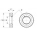Double retaining washer (Series 016)
